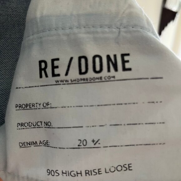 Re/Done 90s High Rise Loose in 60s Fade - Picture 7 of 7